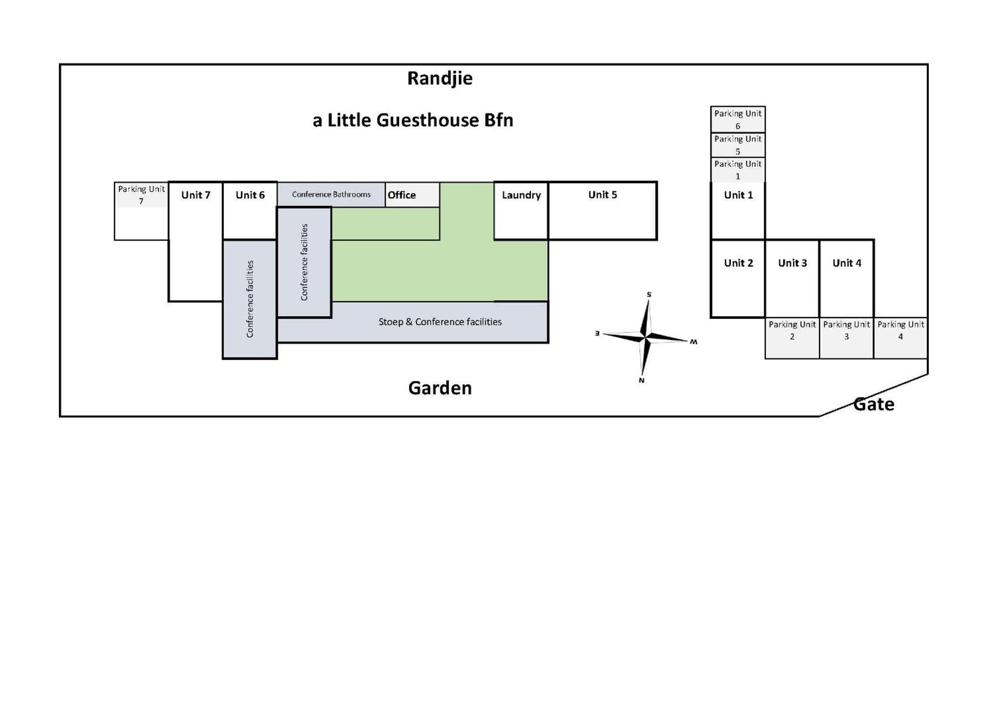 A Little Guesthouse Блоемфонтейн Екстериор снимка